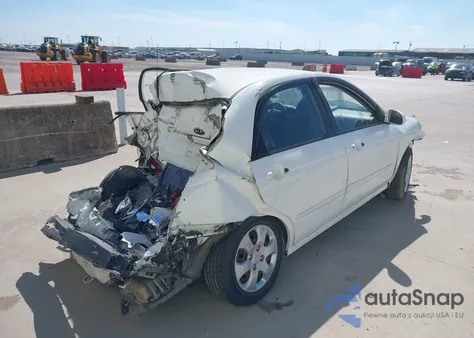 2009 Kia Spectra Lx from USA, damaged, VIN KNAFE221795602663